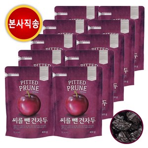 씨를 뺀 건자두 400g x 10봉 건푸룬 프리미엄 정품 본사직송, 10개