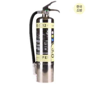 한국소방자재 청정소화기 3kg Novec 1개, 소화기단품(Novec)