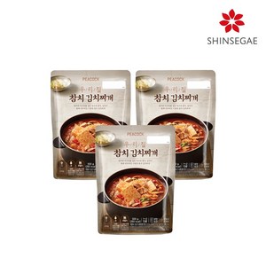 [피코크] 우리집 참치 김치찌개 500g x 3팩, 1개