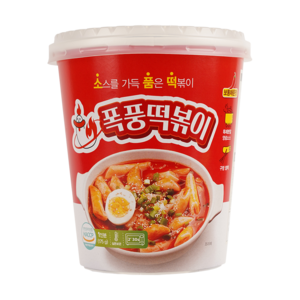 폭풍 컵떡볶이 구멍쌀떡, 1개, 175g