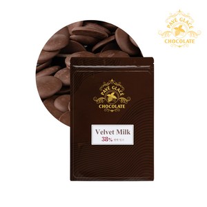 파베글라스 밀크 커버춰 리얼 초콜릿 38% Velvet Milk Couvetue eal Chocolate, 1kg, 1개