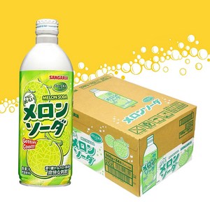 산가리아 멜론소다, 500ml, 24개