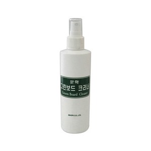 문화연필 그린보드 크리너, 투명, 250ml