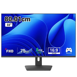 디엑스 FHD 초슬림 베젤리스 모니터, 80.6cm, DX320HDMI(무결점)