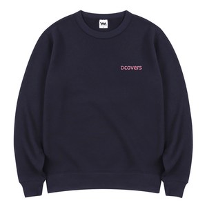 2023 DCOVERS 기모 맨투맨 티셔츠 남자 여자 가을 겨울 긴팔티