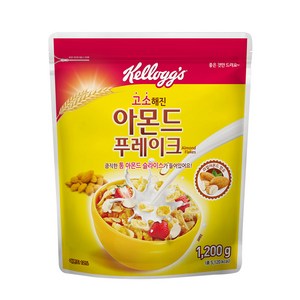 켈로그 아몬드 푸레이크 시리얼, 1.2kg, 1개