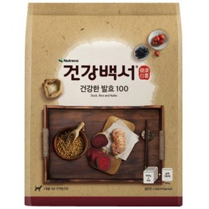 건강백서 전연령용 건강한 발효 100 건식사료, 오리, 2.5kg, 1개