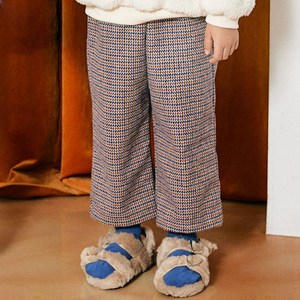 바브키즈 잔체크기모팬츠