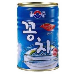 유동 꽁치 통조림, 400g, 24개