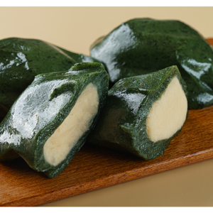 [김민경찹쌀떡] 소화가 잘되는 식사대용 달지 않고 맛있는 쑥유자찹쌀떡, 18개, 80g