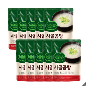 CJ 비비고 사골곰탕, 500g, 10개