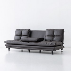 마켓비 AMBO 3인 멀티 소파베드 테이블형 각도조절 간이침대, 블랙브라운