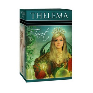 정품 텔레마 타로카드 한글매뉴얼 주머니제공 Thelema tarot, 1개