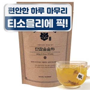 호랑이보감 캐모마일 라벤더 수면차 허브차 단잠솔솔차, 2개, 55개입, 1.5g