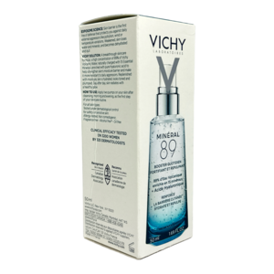 Vichy 비치 미네랄 89 포티핑 앤 펌프링 데일리 부스터 50ml1.69fl.oz., 1개, 50ml