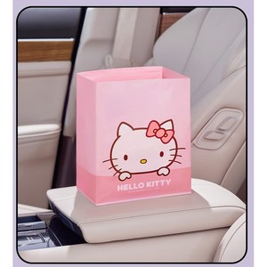 산리오 헬로키티 쿠로미 차량쓰레기봉투 접착식 스탠드겸용 쓰레기봉투, 40개