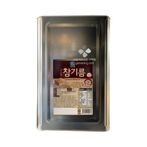 참고을 고소한참기름 18L 통참깨 100% 통깨 참깨 외국산, 1개