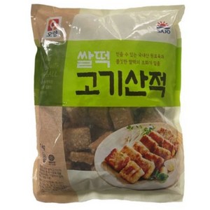 사조오양 쌀떡고기산적, 2개, 1kg