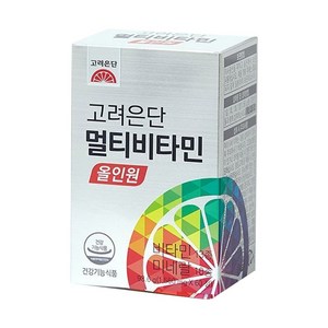 고려은단 멀티비타민 올인원, 60정, 1개