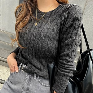 [난닝구]세딘보 꽈배기니트