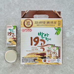 삼육두유 발아현미 19곡 190ml x 32팩, 32개