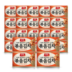 양반 볶음김치, 160g, 24개