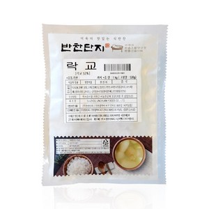 반찬단지 락교 1kg 초밥 절임 도시락, 1개