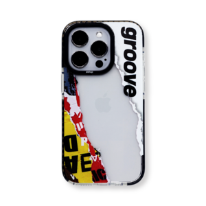 dehap 갤럭시 아이폰 그루브 띵 하드 투명 디자인 케이스