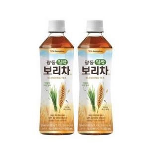 (무료배송) 광동 밀싹 보리차 500ml x 6개