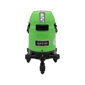 신콘 그린 레이저 레벨기 SG500S 전자식 자동 수평기 4V4H SG-500S, 1개