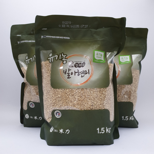 [23년햅쌀] 장세순 유기농/무농약/발아현미 3kg 4kg 4.5kg 현미 산지본사직송, 1개, 유기농발아현미