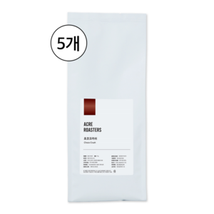 에이커 초코크러쉬 블렌드 원두커피 1KG 대용량 홀빈(분쇄안함) 5개
