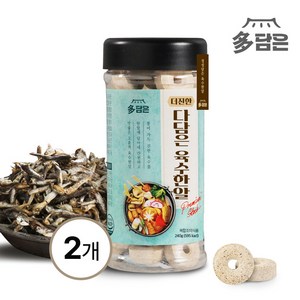 다담은 더진한 육수한알 멸치맛, 240g, 2개