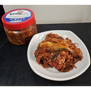 양념 황석어 무침 500g~1kg 딸부자집 (오후4시 이전 주문시 당일배송), 1개, 500g