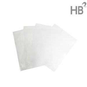 A4 투명비닐 L홀더 10개 / 클리어화일 간지 화일 병원 차트용 한의원, 노랑
