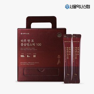 [서울약사신협] 대용량 하루 한 포 홍삼정스틱100, 100정, 1개