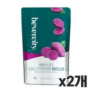 세미 베버시티 자색고구마라떼 페이스트 1kg 2개묶음, 1개, 2개입