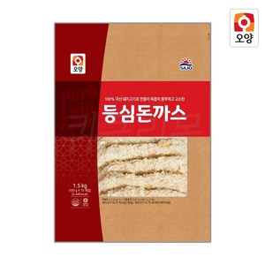 사조(오양) 등심돈까스 1.5kg, 1개