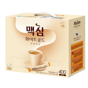 맥심 화이트 골드 커피믹스, 11.7g, 400개입, 1개