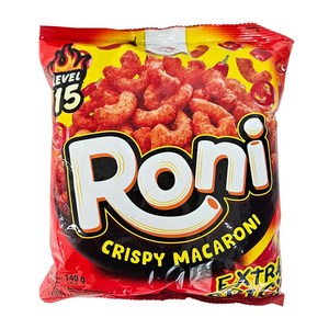 인도네시아 두아 켈린치 로니 로스티드 매운맛 과자 / Dua Kelinci Roni Extra Spicy, 1개, 140g