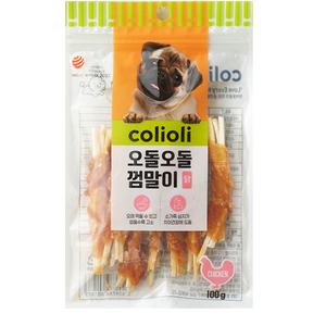 콜리올리 오돌오돌 껌말이 (닭고기) (100G), 5개, 100g, 닭고기