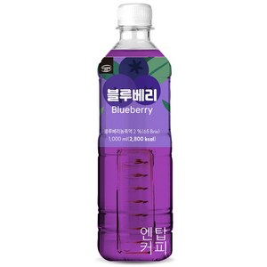 대호 카르페데이 블루베리 액상 1000ml x 1개, 1L, 6개