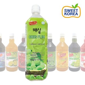 스위트코리아 매실 1000ml X 12개(1박스), 1L, 12개