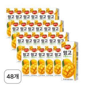 델몬트 망고 드링크 190ml, 48개