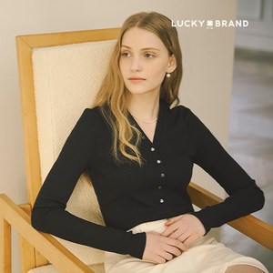 [Lucky Band] 럭키브랜드 24SS 리브드 오픈 풀오버 3종