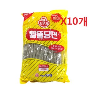 원하프박스오뚜기알뜰당면10kg, 10kg, 10개