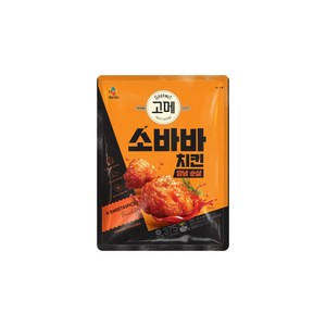 소바바치킨 양념 순살 3개, 375g