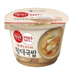 햇반 컵반 황태 국밥, 170g, 7개