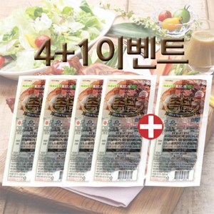 푸드담 이벤트. 슬라이스족발 4+1, 200g, 1세트