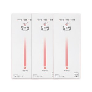 링포텐 링포션 맛있는 수분충전, 110g, 3개